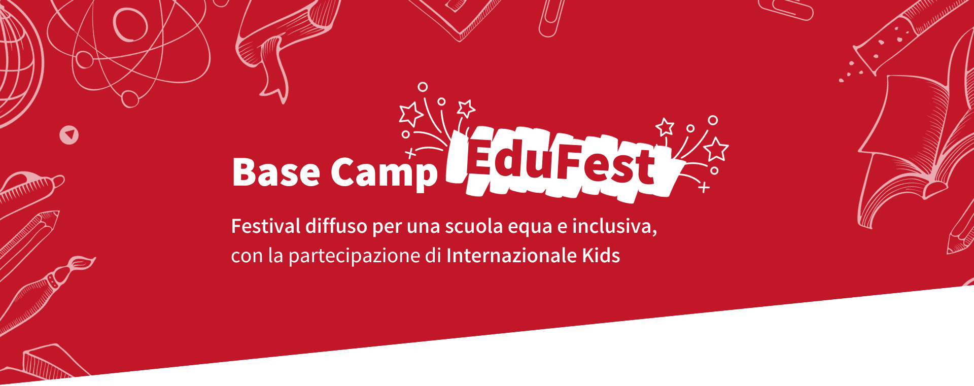 A Catanzaro la tappa conclusiva di Base Camp EduFest, il festival diffuso per una scuola equa e inclusiva, con la partecipazione di Internazionale Kids