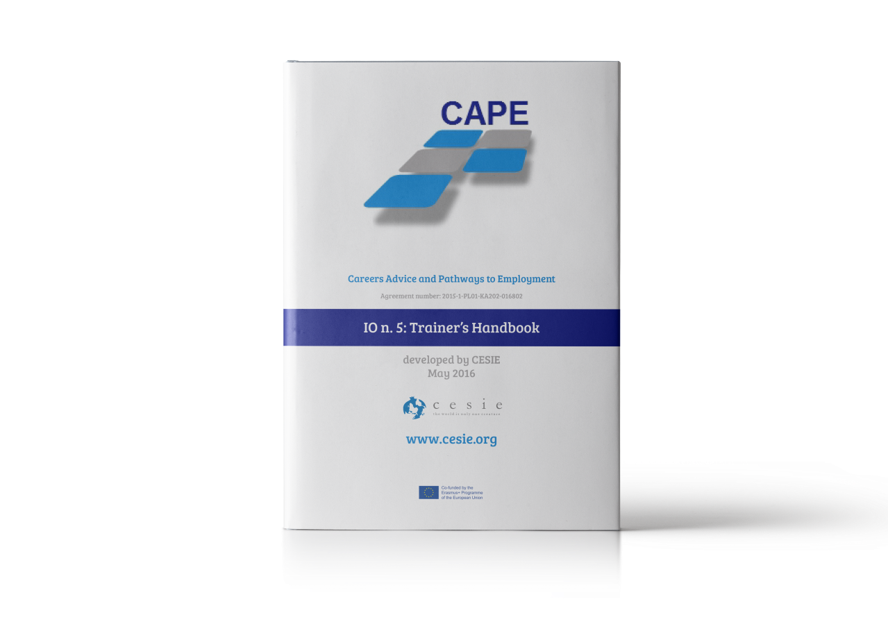 CAPE IO5: Manuale per i formatori