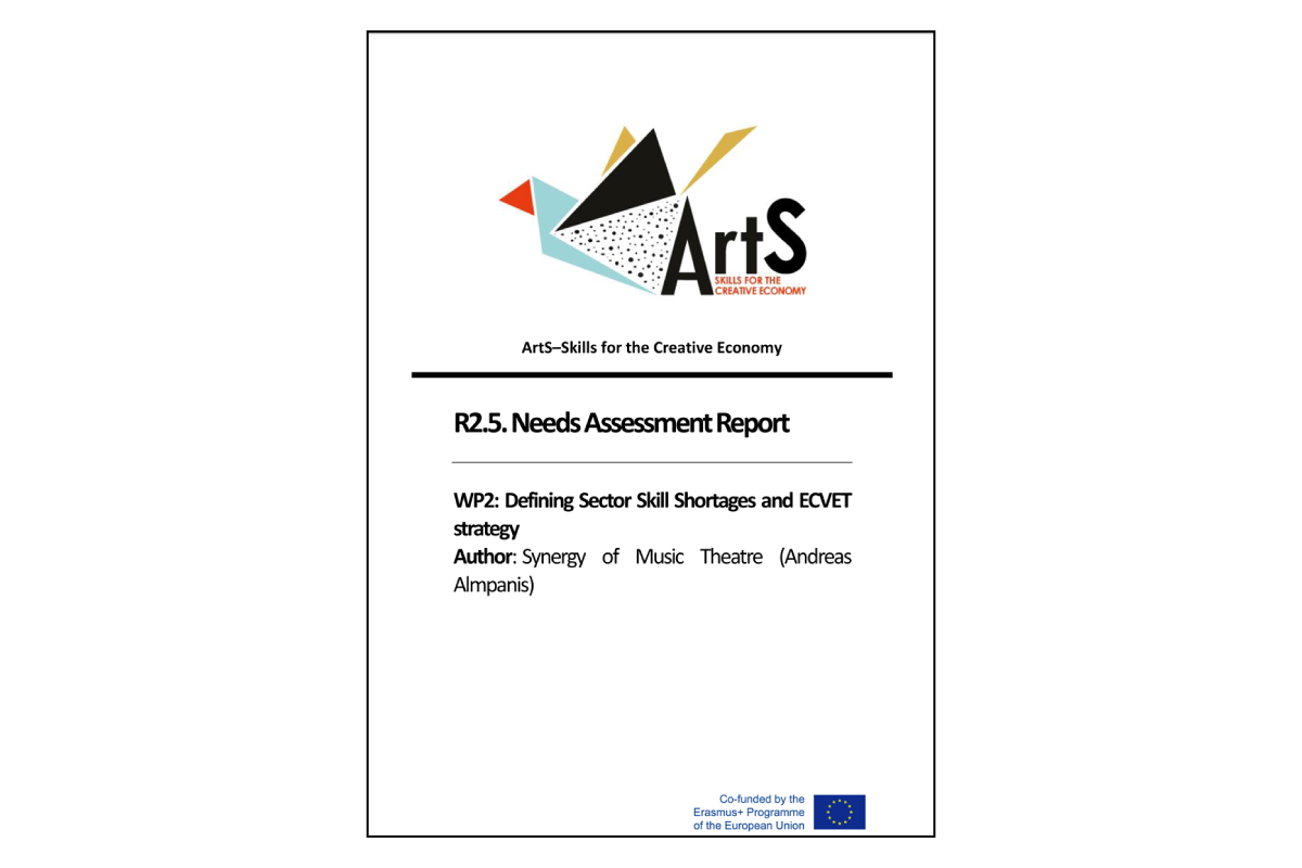ArtS – Needs Assessment Report