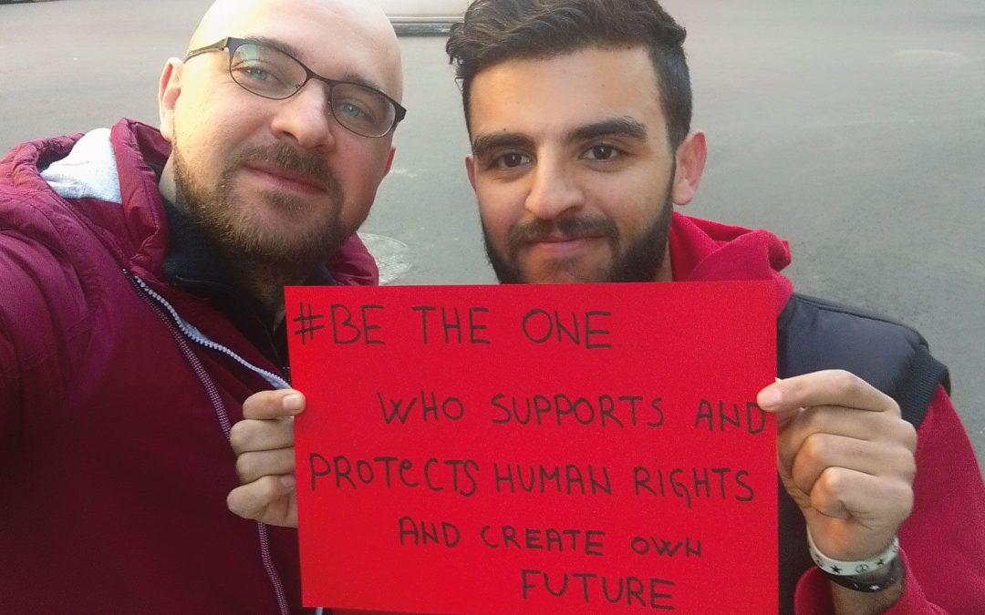 #BeTheOne… who supports and protects human rights and create own future