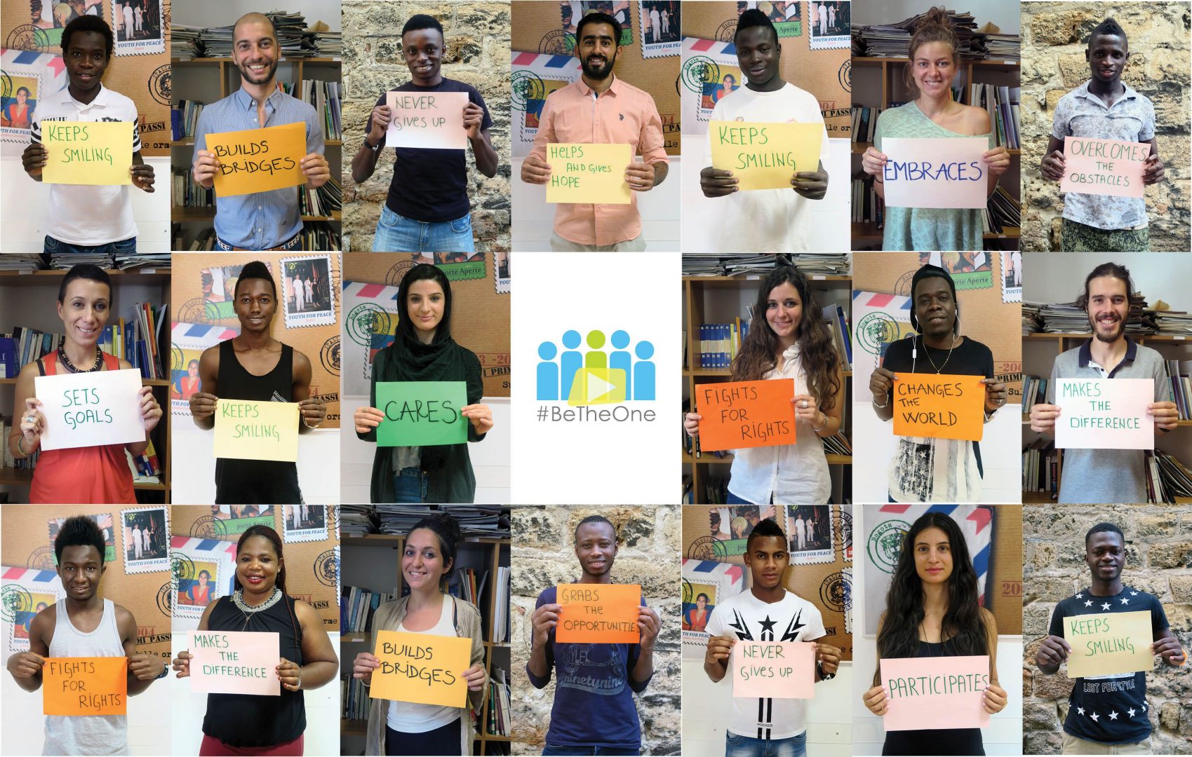 #BeTheOne: nuove opportunità per i migranti; scambio e integrazione con il territorio