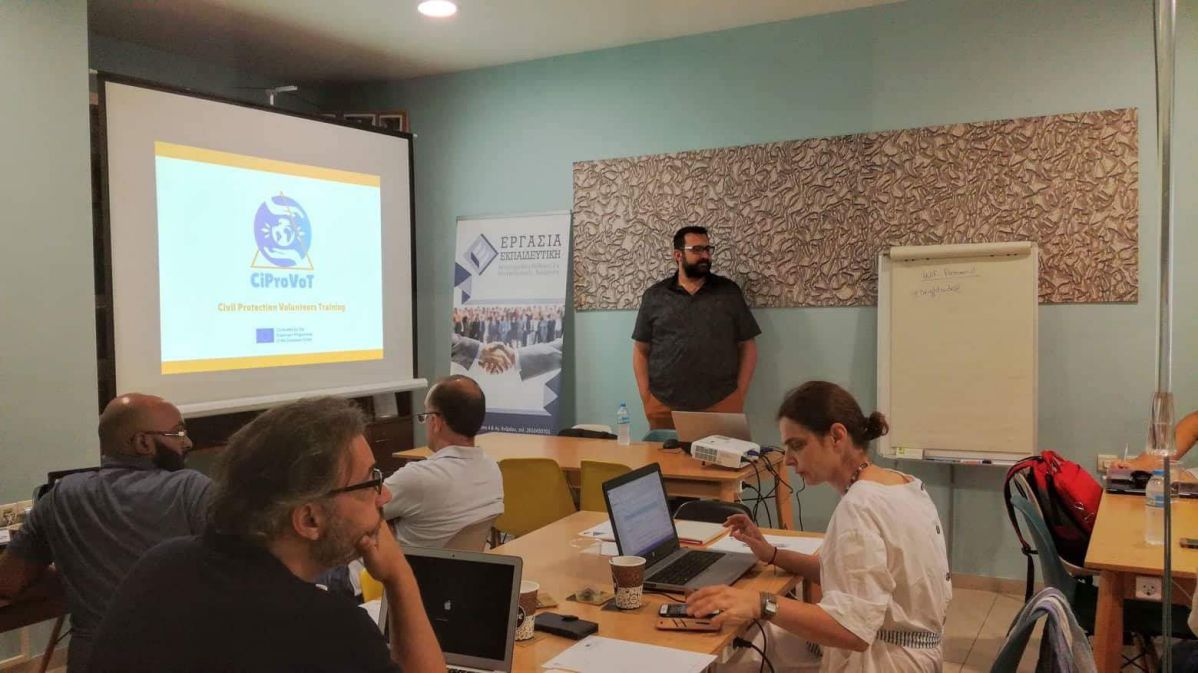 CiProVoT: Innovative skills and competences for Civil Protection volunteers
