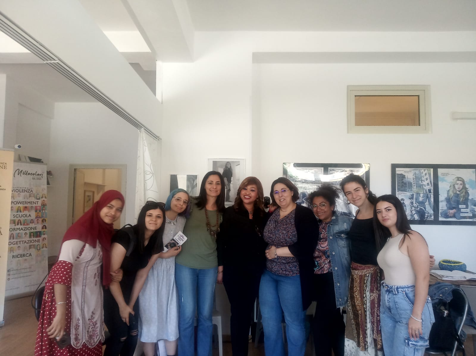 T-ESSERE PONTI: visit to the Anti-Violence Center “Lia Pipitone” 