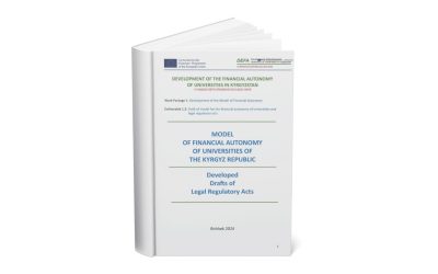 DEFA – Bozza del modello di autonomia finanziaria universitaria e atti regolamentari