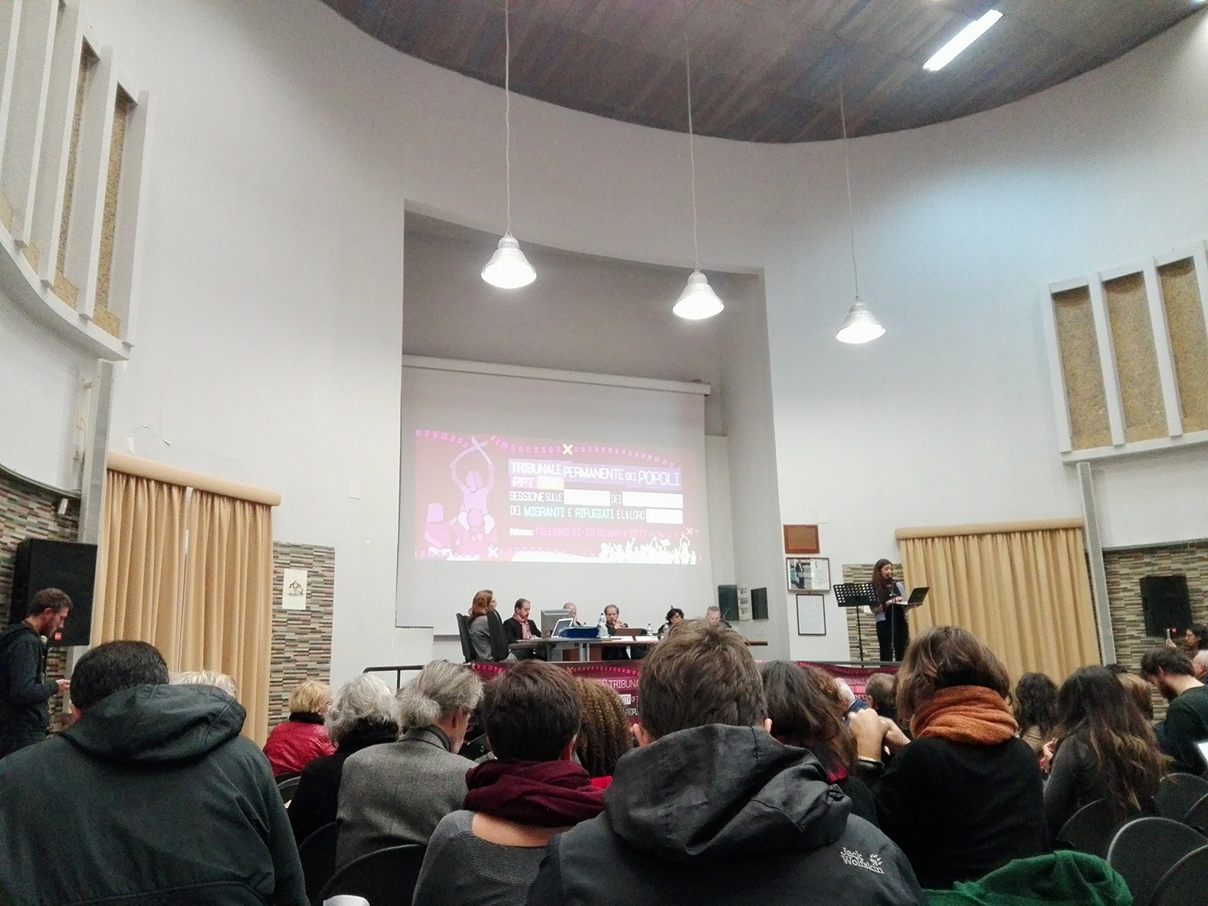 Violazione dei diritti dei migranti e rifugiati: Prima sessione del Tribunale Permanente dei Popoli