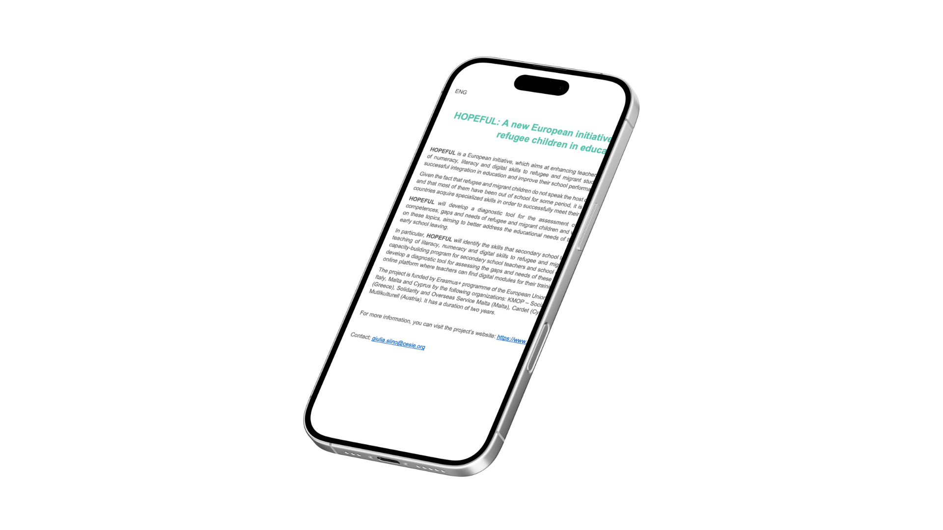 HOPEFUL: Newsletter