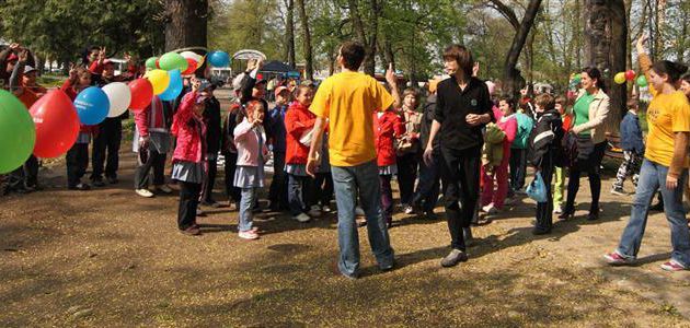 Animatore per bambini in Romania