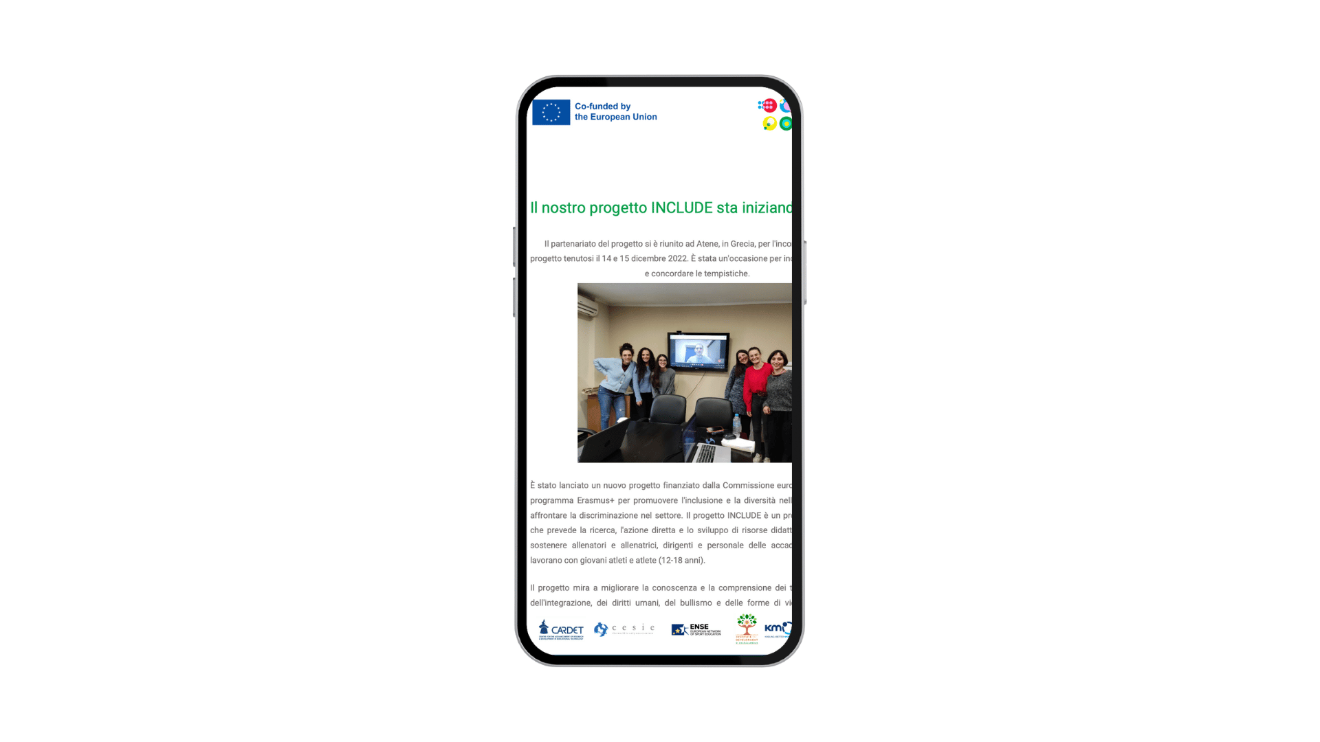 INCLUDE – Newsletter
