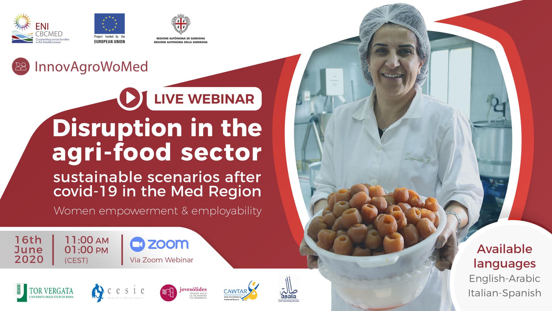 Women’s employment in the agri-food sector: let’s kick-off InnovAgroWoMed!