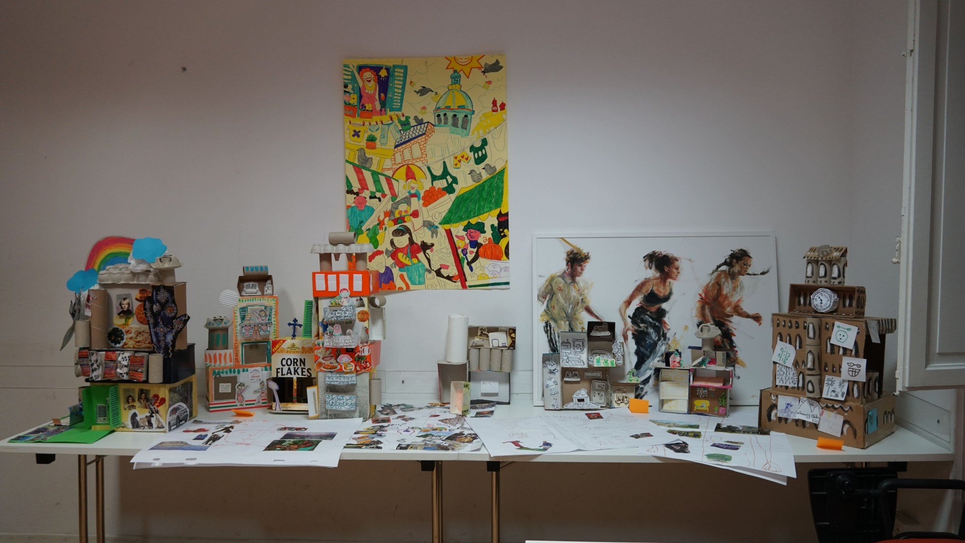 Illustration workshop: the experience of the first creative workshop