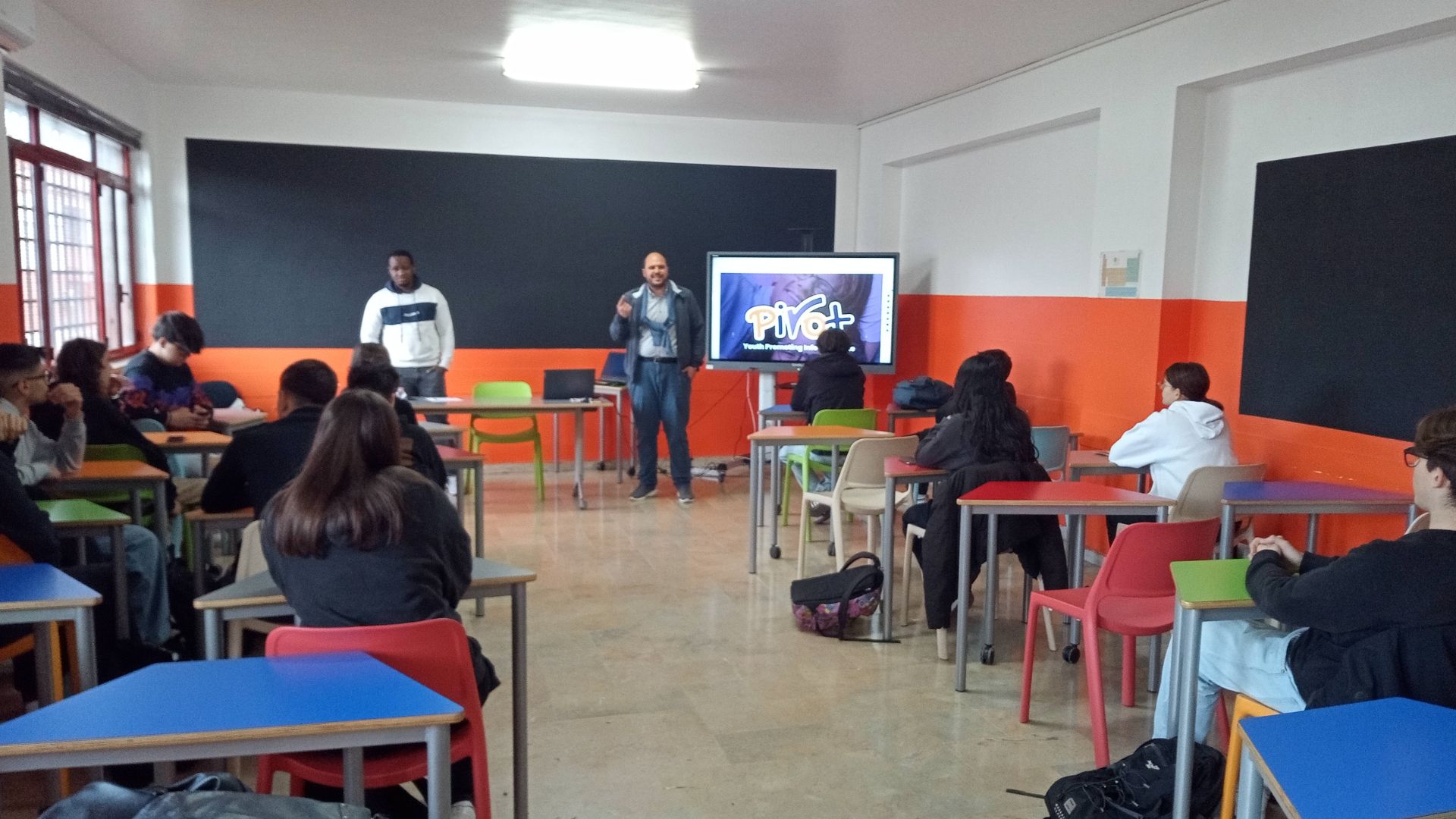 The success of PIVOT workshops at Basile High School in Palermo