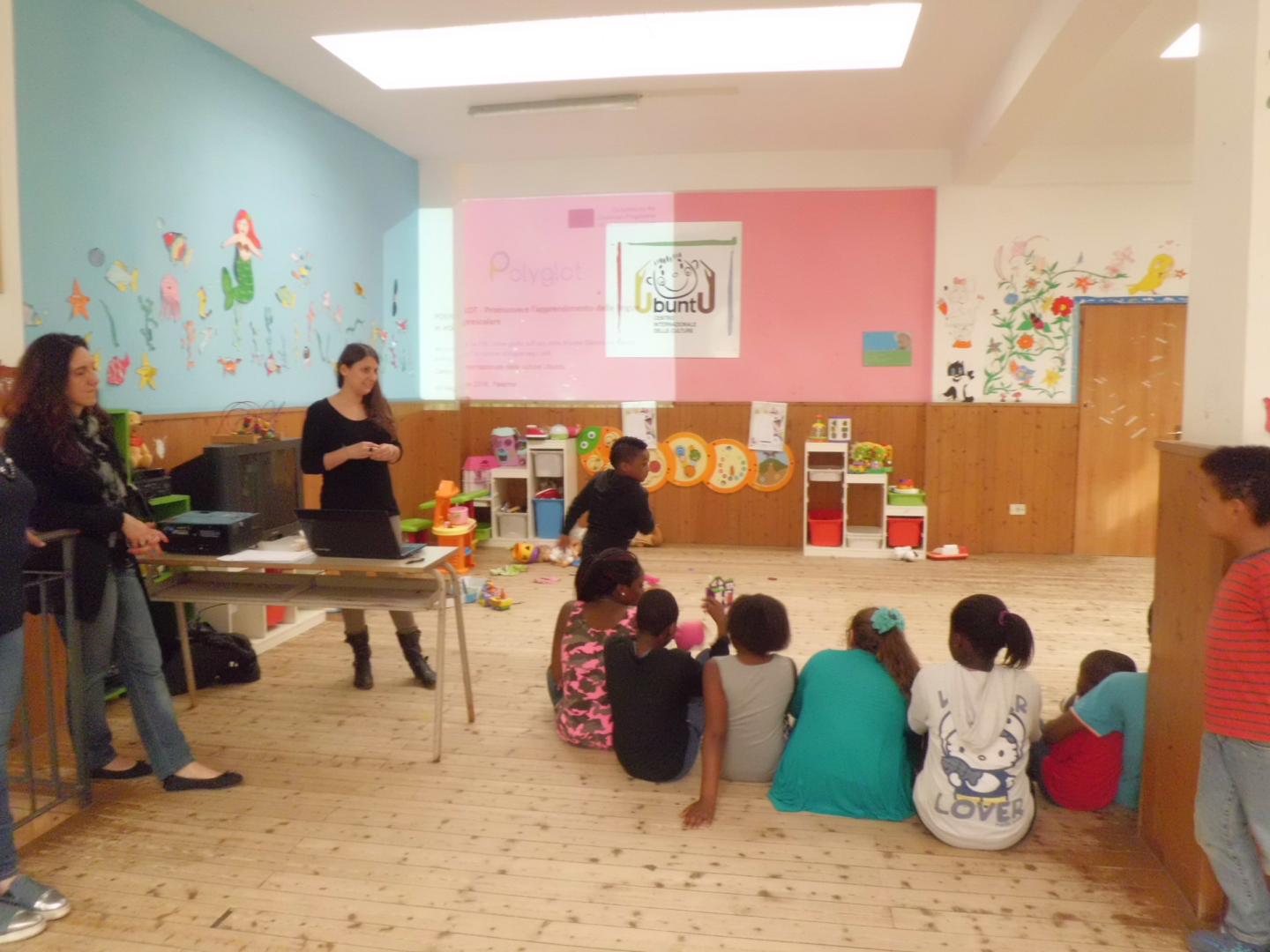 POLYGLOT: workshop all’asilo per promuovere il bilinguismo