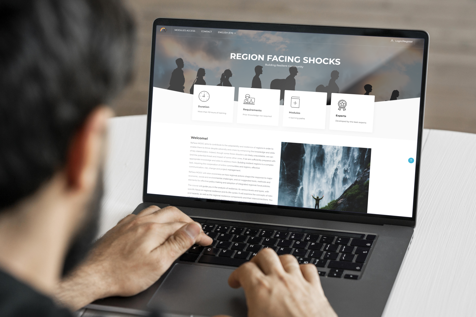 ReFace: MOOC “Regions facing shocks: building resilient community” preparation