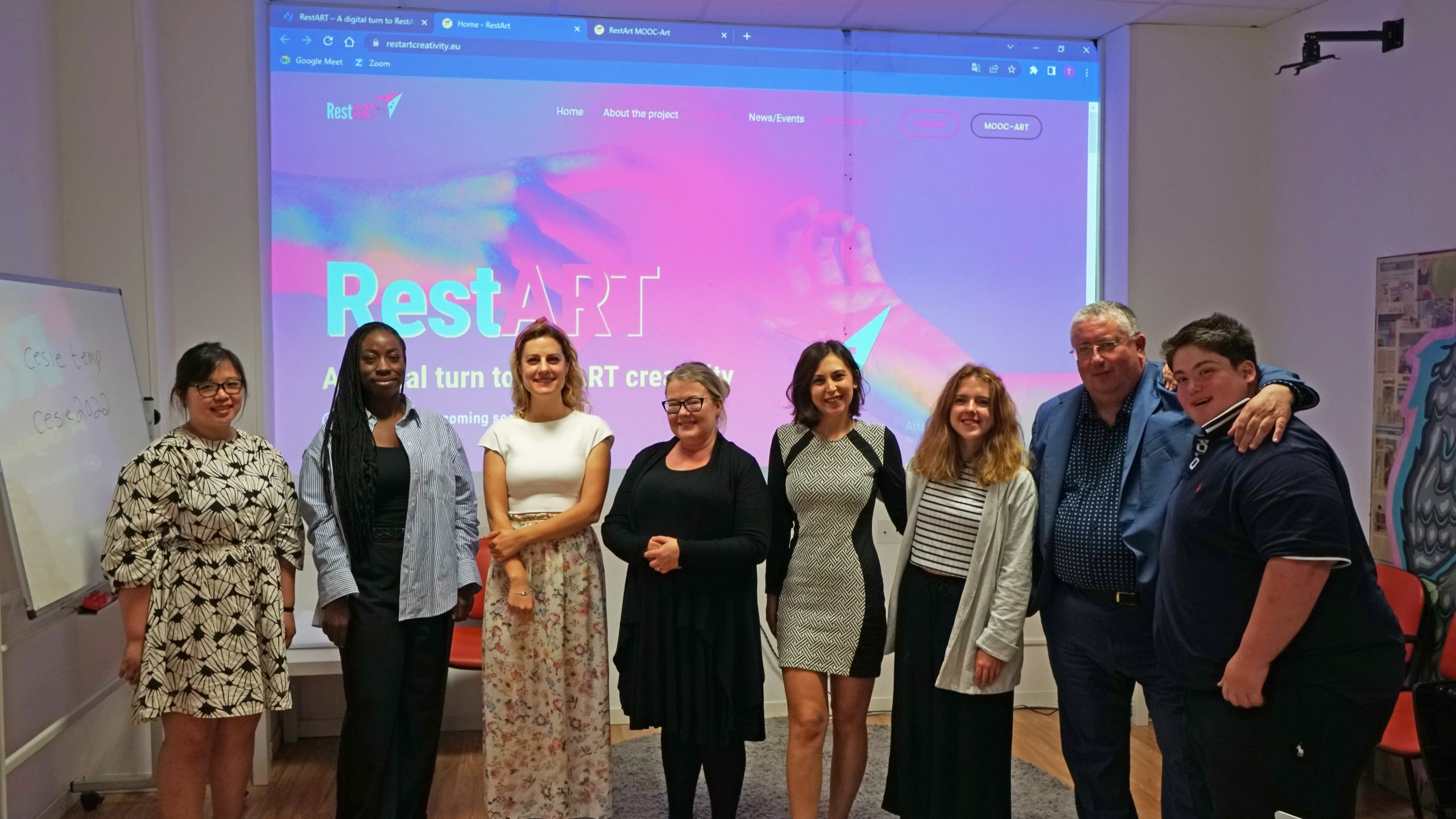 Launch of the MOOC-ART: boosting creatives’ digital skills with RestArt