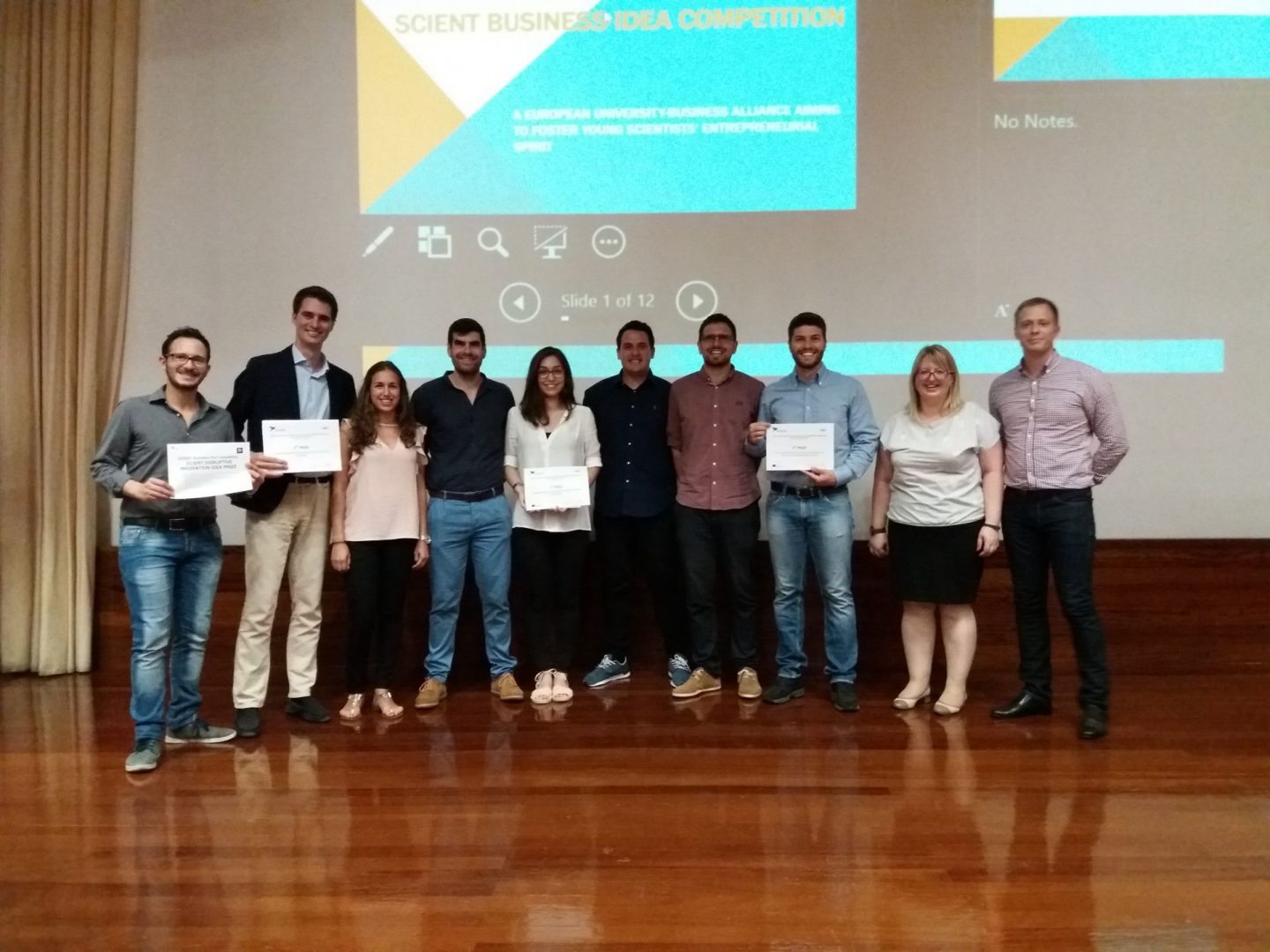 SCIENT: Grandi risultati per i giovani dottorandi-imprenditori italiani alla Business Plan Competition