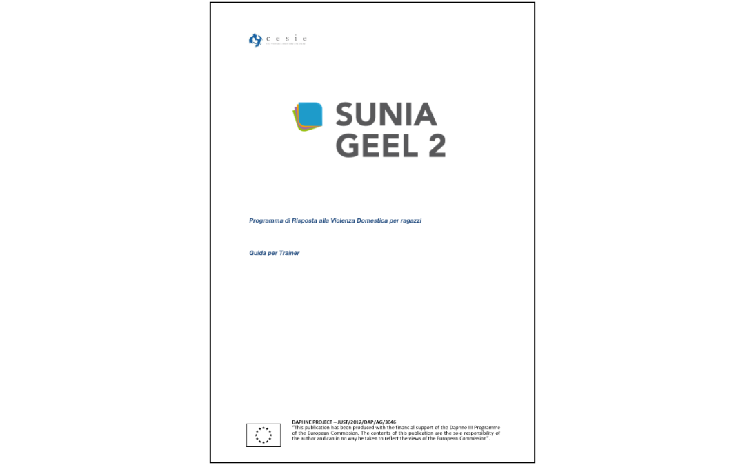 SUNIA GEEL 2 – Programma di Risposta alla Violenza domestica per ragazzi
