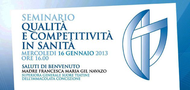 Seminario – Qualità e competitività in sanità