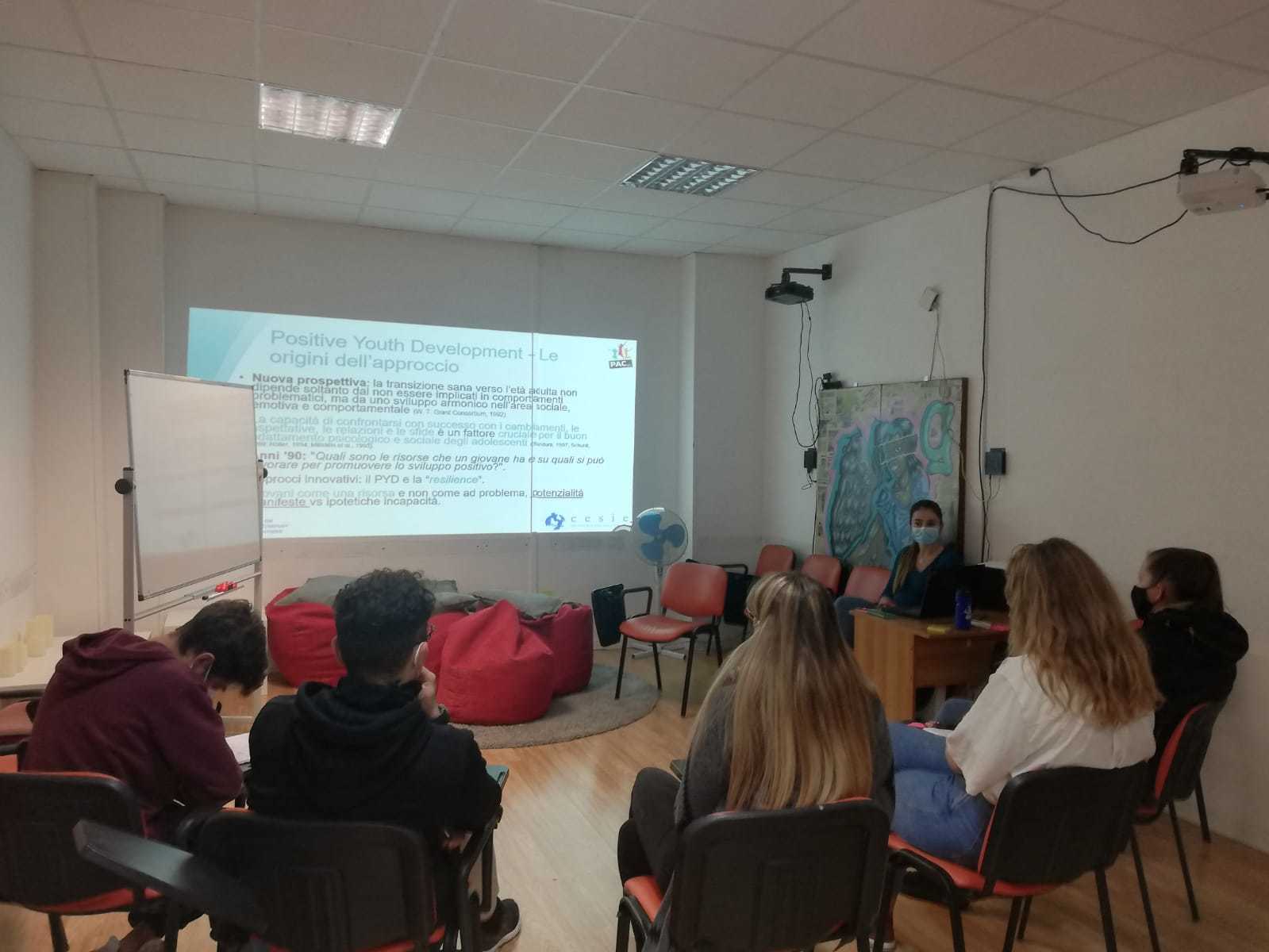 Training on Positive Youth Development: the success of the first course!