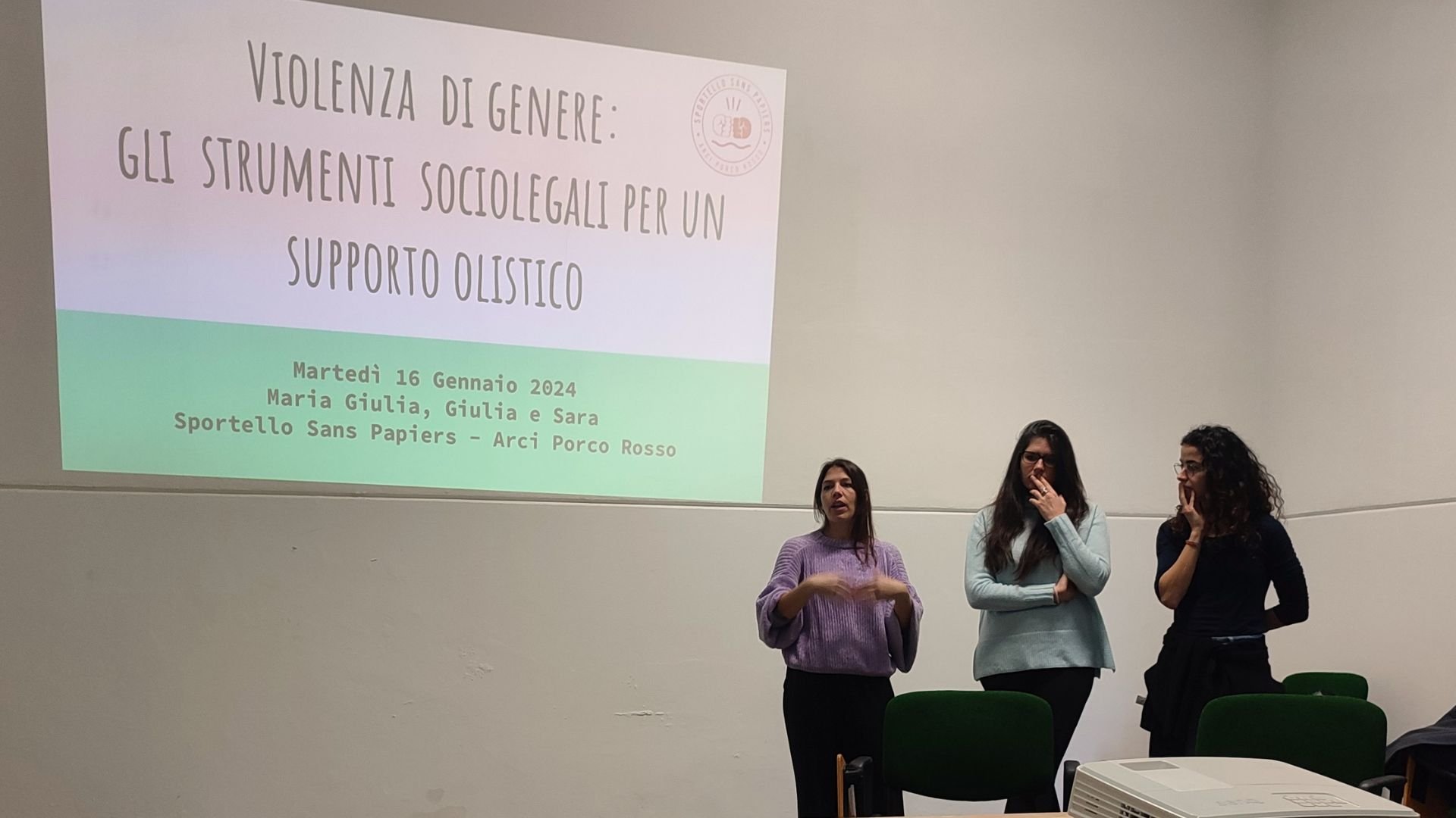 T-ESSENDO PONTI in the Palermo area: meeting with Sportello Sans Papiers