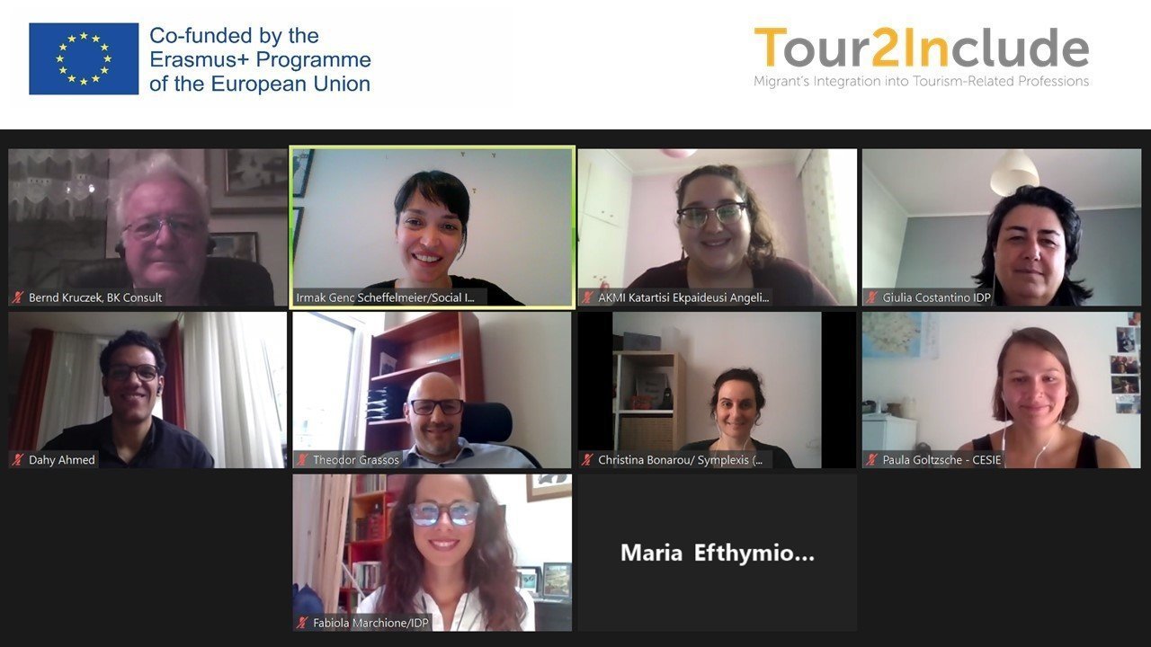 Tour2Include: incontro online per parlare della valutazione delle competenze degli immigrati