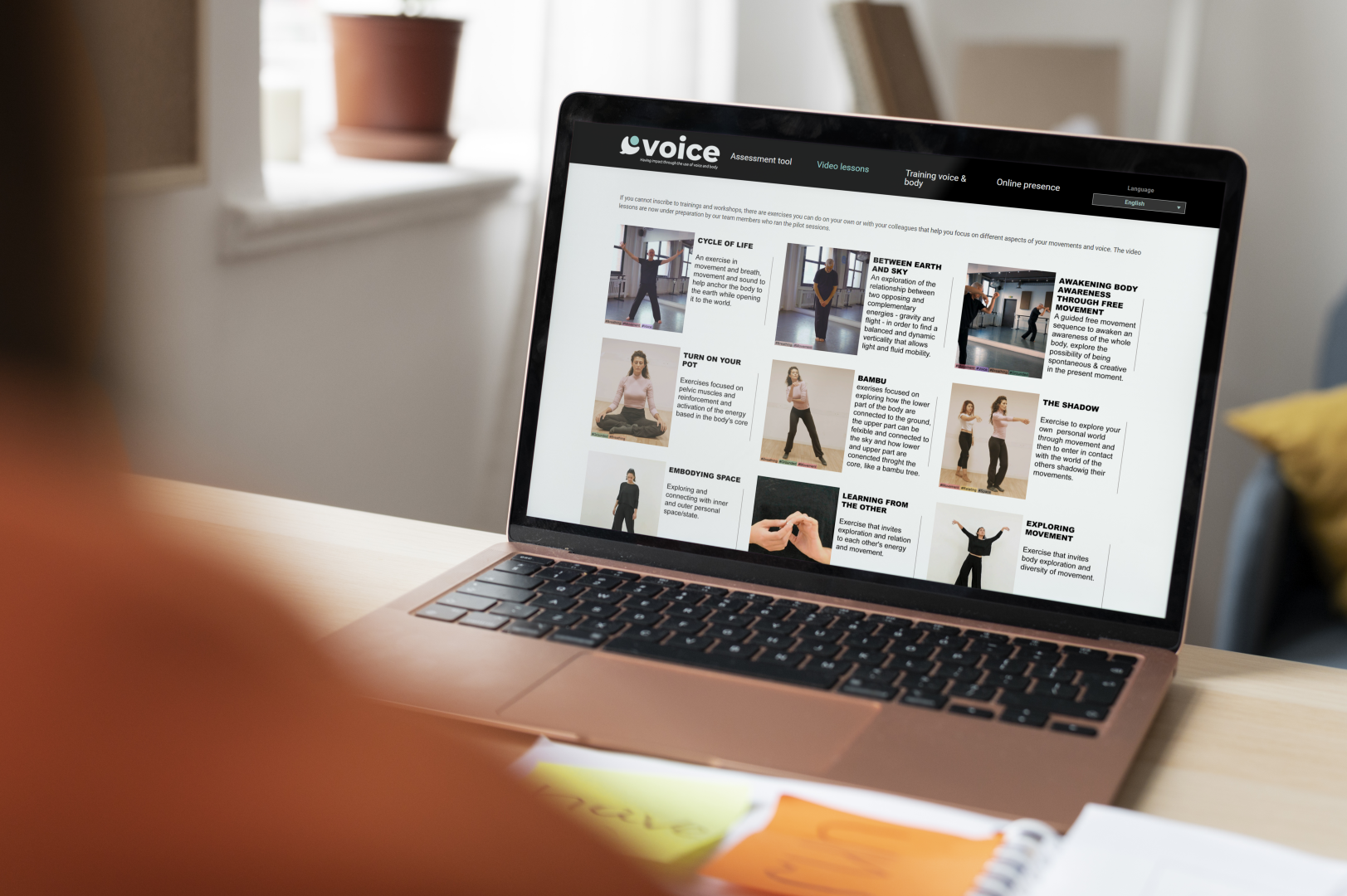 VOICE – Video lessons