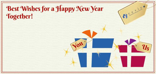 Best wishes for a Happy New Year Together