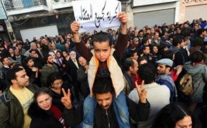 protesta Tunisia